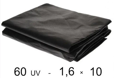 Агроволокно Growtex UV 60 г/м2 1,6 х 10м Чорне