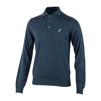 Мужская Кофта AUSTRALIAN Sweater Polo Neck Серый S (LSUMA0013-061 S)