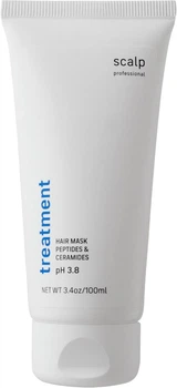 Маска для проблемної шкіри голови Scalp Treatment Hair mask Peptides & Ceramides pH 3.8 від лупи та випадіння волосся з індійським червоним перцем 100 мл (4820266830885)