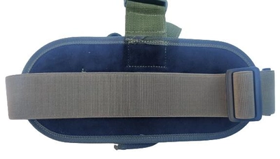 Комплект кобура для пістолета Макаров стегна з платформою (cordura мультикам), шнур (тренчик) 974