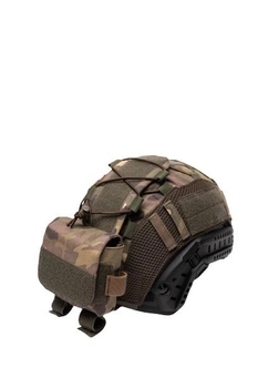 Комплект кавер для шлема Fast и подсумок карман (противовес) для аксессуаров на кавер, мультикам