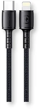 Кабель AWEI CL-118L PD 20W Type-C To Lightning Super Fast Cable Black