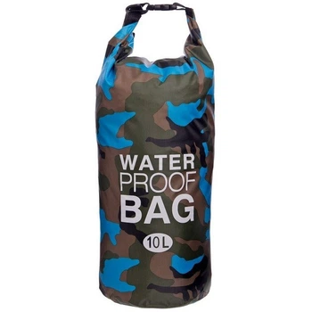 Гермомішок водонепроникний Waterproof Bag 10 л Синій Камуфляж (Blue Camo) (10602BC)