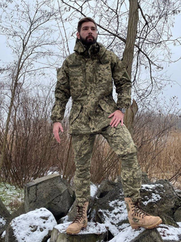 Военный тактический демисезонный костюм Горка 58 Пиксель