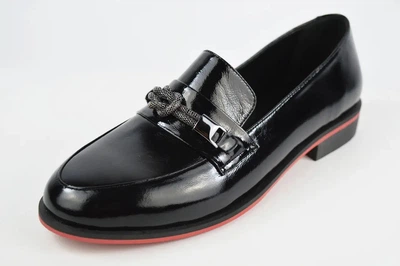 Туфли женские Evromoda 31078 черные лак 37