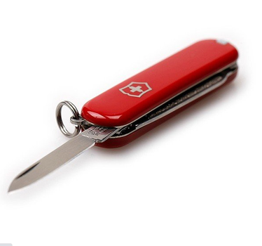 Складной швейцарский Нож-брелок Signature Victorinox 0.6225_Vx06225 7 функций 58 мм красный