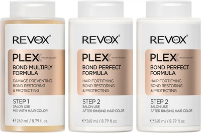 Набір для відновлення волосся Revox B77 Plex Professional Set 3x260 мл (5060565105966)
