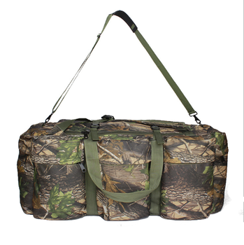 Сумка-рюкзак тактическая дорожная XS-9013 90л Leaf-camouflage