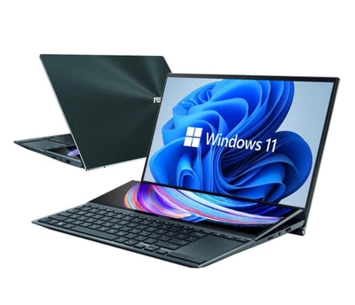 Ноутбук ASUS ZenBook Duo UX482EGR / Intel Core i7-1195G7 / 16 ГБ (LPDDR4x, 4266 МГц) RAM / SSD 1024 ГБ / NVIDIA GeForce MX450 / для дизайна