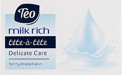 Туалетное мыло "Delicate Care" - Teo Tete-a-Tete Milk Rich Soap 90g (597637-82462)