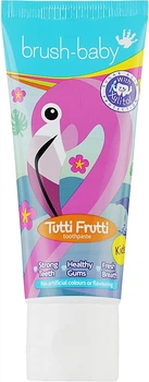 Дитяча зубна паста "Tutti Frutti", 3-6 років - Brush-Baby Toothpaste 50ml (1005764-94763)