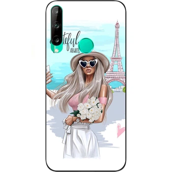 Оригинальный чехол Amstel для Huawei P40 Lite E с картинкой Селфи