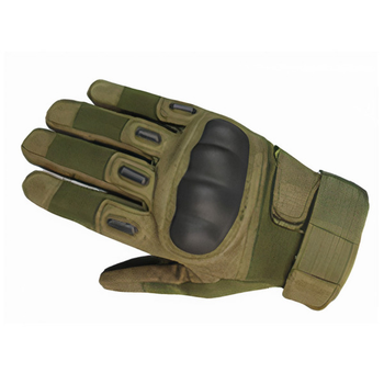 Тактичні рукавички повнопалі Gloves FF 2 Оливковий M