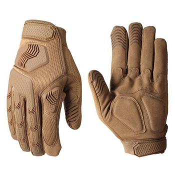 Тактичні рукавички повнопалі Gloves FF 4 Койот M