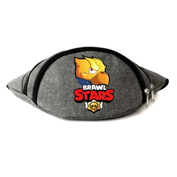 Сумка Бананка на пояс Бравл Старс Brawl Stars Золотой Ворон (BS-Voron) Cappuccino Toys