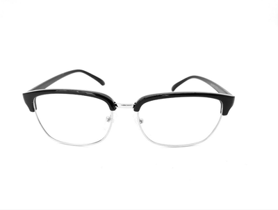 Комп'ютерні окуляри блокувальне синє світло С-2i, колір чорно-сріблясті