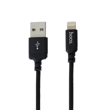 Кабель Hoco X14 Times speed Lightning charging cable,(L-1M) Black