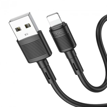 Кабель Hoco X83 iP Victory charging data cable Black