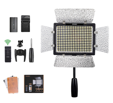 Комплект (набор) "LIGHT L" - LED - свет Yongnuo YN-300 III (3200-5500K) + аккумулятор NP-F950 + зарядное