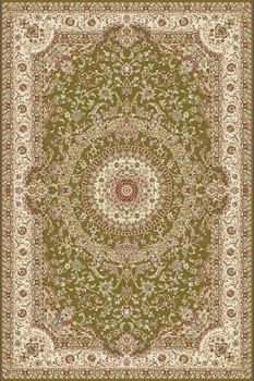 Класичний килим з іранським дизайном Iranian Star 2.5х4 м. ЗЕЛЕНИЙ 3419B