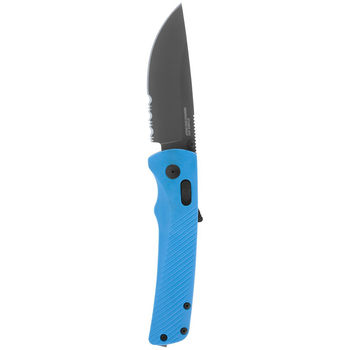 Ніж складаний SOG Flash AT, Civic Cyan MK3//Partially Serrated ( SOG 11-18-04-57)