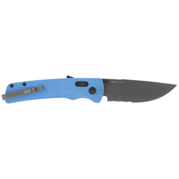 Ніж складаний SOG Flash AT, Civic Cyan MK3//Partially Serrated ( SOG 11-18-04-57)