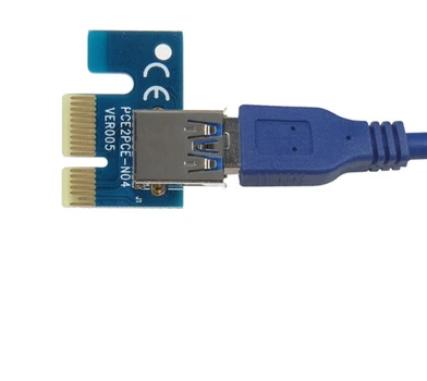 Адаптер - переходник с PCI-e x1 на USB 3.0, OEM Б/у