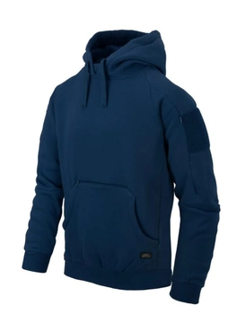 Куртка толстовка (Худи) Urban Tactical Hoodie (Kangaroo) Lite Helikon-Tex Blue M (Синий) Тактическая мужская