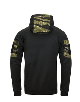 Куртка толстовка (Худи) Rogue Hoodie (Fullzip) Helikon-Tex Black Tiger Stripe S Тактическая мужская