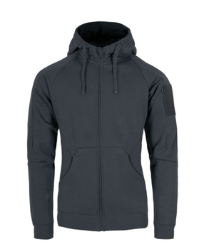 Куртка толстовка (Худи) Urban Tactical Hoodie (Fullzip) Lite Helikon-Tex Grey 3XL Тактическая мужская