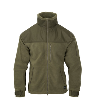 Куртка флисовая Classic Army Jacket - Fleece Helikon-Tex Olive Green XXXL Тактическая