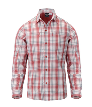 Сорочка (Нейлон) Trip Shirt - Nylon Blend Helikon-Tex Red Plaid L Тактична чоловіча