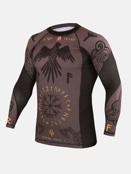 Рашгард Valhalla Rashguard Long Sleeve Brown XL Цвет Коричневый (501352-877-XL)