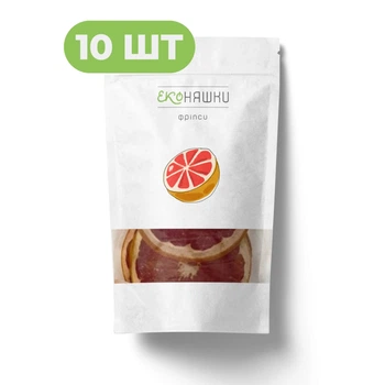 Упаковка Фруктовых Чипсов Еко Няшки Грейпфрутовые 50 г х 10 шт