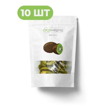 Упаковка Фруктовых Чипсов Еко Няшки из Киви 50 г х 10 шт