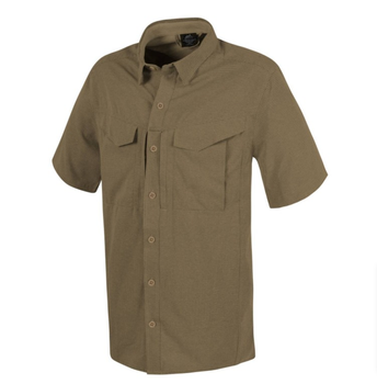 Рубашка Ultralight с коротким рукавом Defender MK2 Ultralight Shirt Short Sleeve Helikon-Tex Silver Mink XS Тактическая мужская