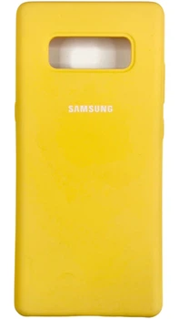 Чехол Soft Case на Samsung Galaxy Note 8 N950F yellow