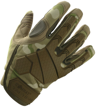 Тактичні рукавички Kombat Alpha Tactical Gloves Мультикам L (kb-atg-btp-l)