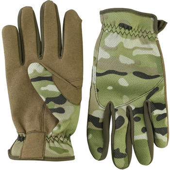 Тактические перчатки Kombat Delta Fast Gloves Мультикам S (kb-dfg-btp-s)