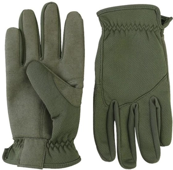 Тактические перчатки Kombat Delta Fast Gloves Оливковые L (kb-dfg-olgr-l)