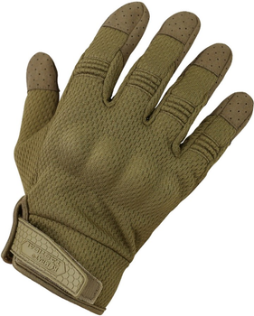Тактичні рукавички Kombat Recon Tactical Gloves Койот L (kb-rtg-coy-l)