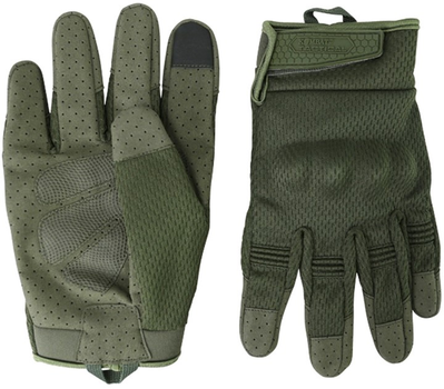 Тактические перчатки Kombat Recon Tactical Gloves Оливковые L (kb-rtg-olgr-l)