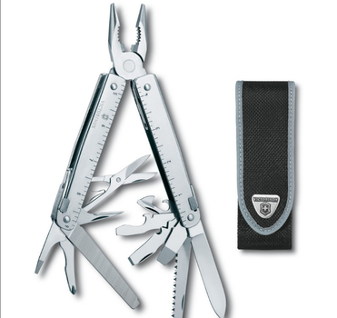 Мультитул, мультиинструмент Victorinox SWISSTOOL Vx30327.N 26 функций 115 мм + Чехол нейлон