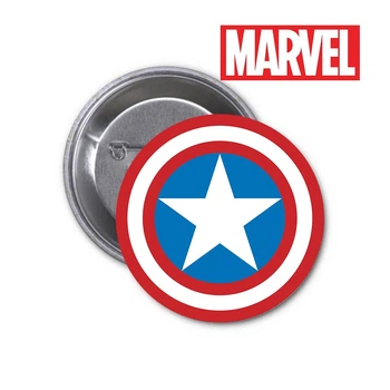 Значок Marvel Captain America Марвел Капитан Америка #02