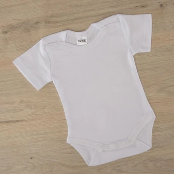 Боді BetiS "Класичний" к.р. Білий Інтерлок 27685463 Зріст 80-50