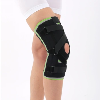 Бандаж на колено регулирующий ORTHOPEDICS MEDICAL, с 4-ма ребрами и крестообразным ремнем, наколенник Размер S