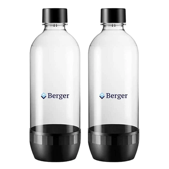 Набір із двох пляшок 2x1L Чорних Berger (BB-01x2)