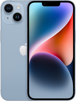 Smartfon Apple iPhone 14 256GB Niebieski (MPWP3)