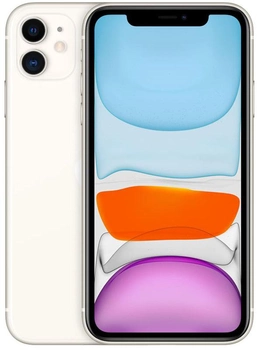Smartfon Apple iPhone 11 128GB Biały (MHDJ3)