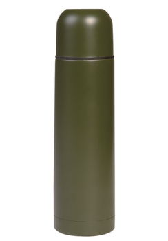 Термос 1 л Олива Mil-Tec VAKUUM THERMOSFLASCHE S/STEEL 1L OLIV (14532000-1000)